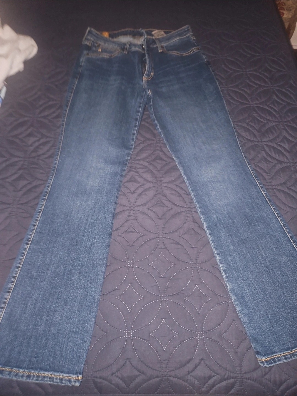 Aura Women's Dark Blue Boot Cut Jeans